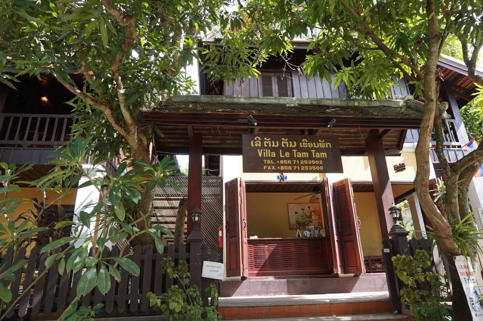 Villa Le Tam Tam Boutique Hotel Luang Prabang Dış mekan fotoğraf